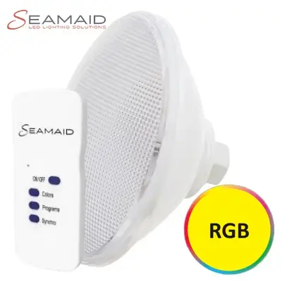 Lampada LED Seamaid Ecoproof PAR56 a LED colorata